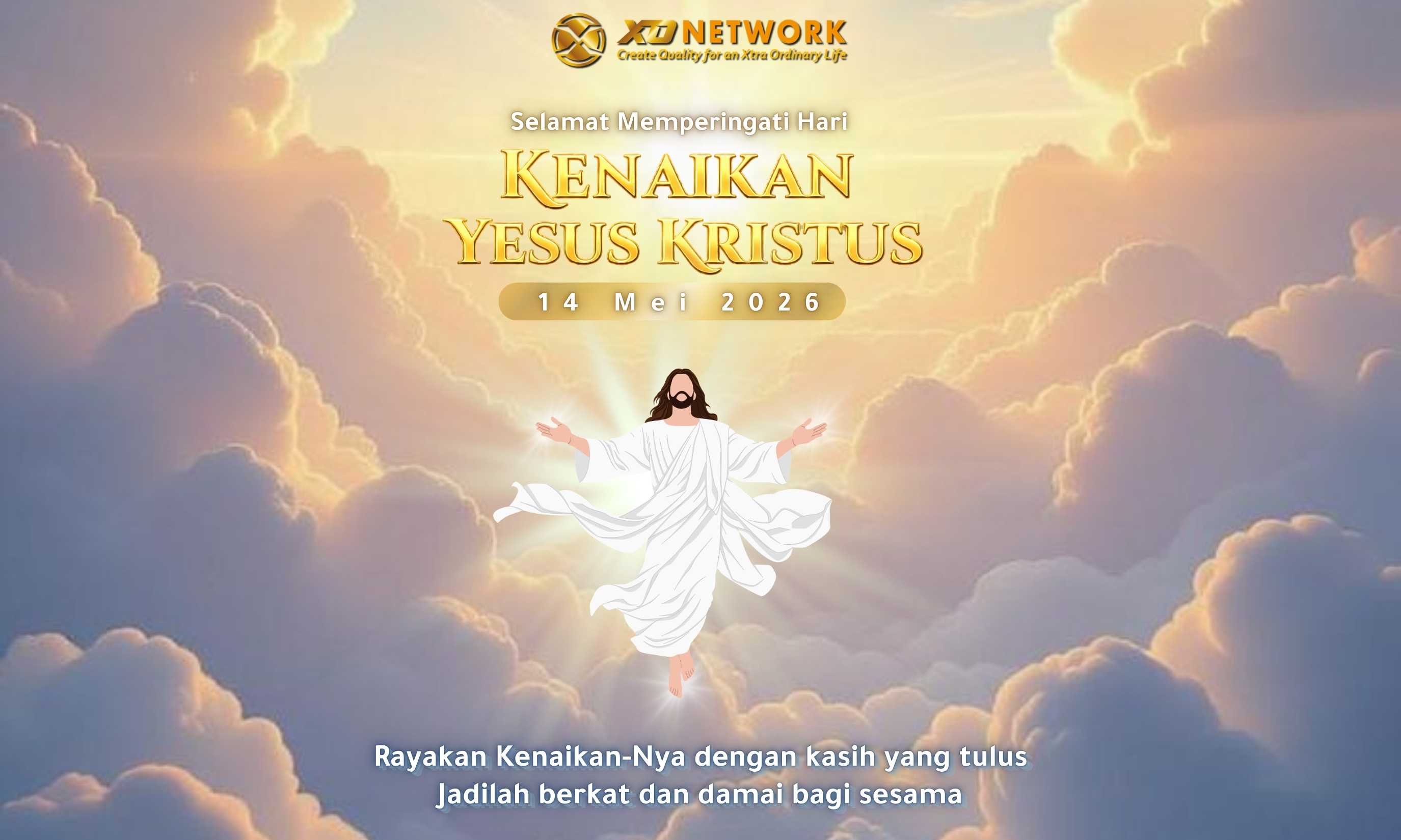 Selamat Hari Kenaikan Yesus Kristus'})
