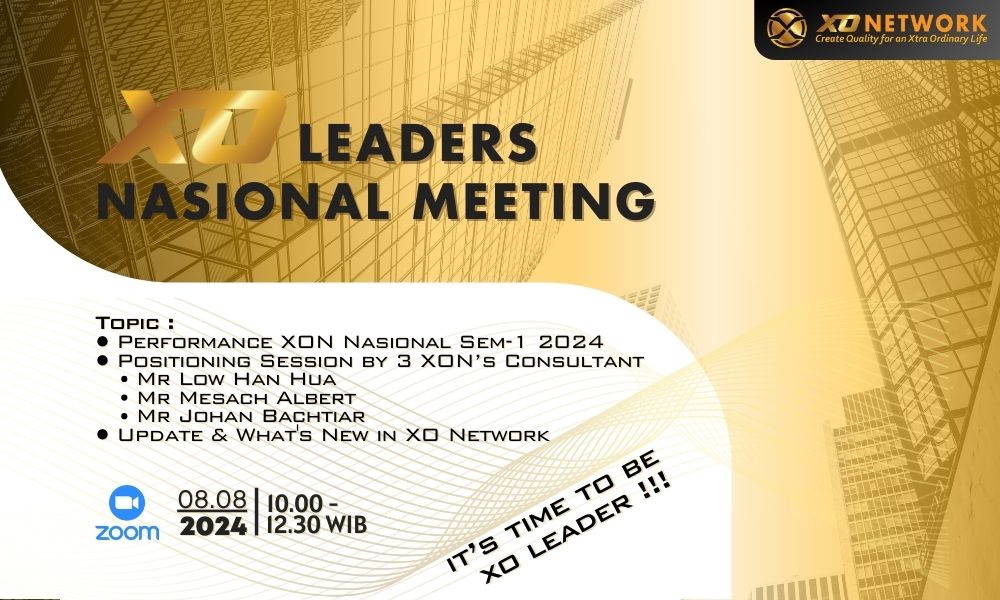 XO Network - Leaders Meeting Nasional'})